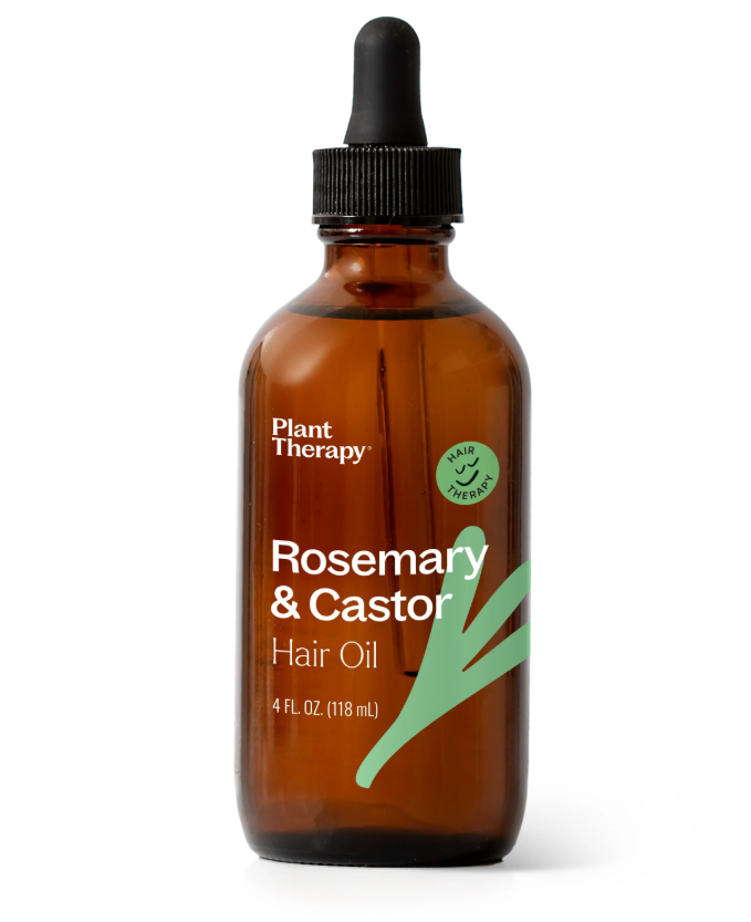 Rosemary & Castor Hair Growth Oil – Nourishing Scalp Treatment for Stronger, Shinier Hair